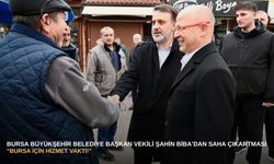 Bursa Büyükşehir Belediye Başkan Vekili Şahin Biba’dan saha çıkartması: "Bursa için hizmet vakti!"