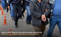 Bursa dahil birçok ilde nefes kesen operasyon: Sevkiyat halindeki cephanelik ele geçirildi!