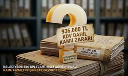 Belediyede 936 bin tl'lik 'asli görev' ihlali: Kamu hizmetini şirkete devrettiler!