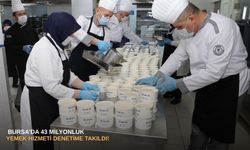 Bursa’da 43 milyonluk yemek hizmeti denetime takıldı!