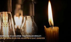 Bursa’da o ilçelerde yaşayanlar dikkat! Pazar günü elektrik kesintisi 8 saat sürecek