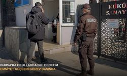 Bursa’da okullarda sıkı denetim: Emniyet güçleri görev başında