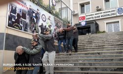 Bursa dahil 6 ilde 'sahte plaka' operasyonu: Şebeke çökertildi!