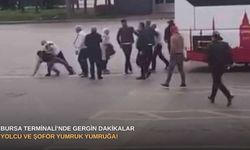 Bursa Terminali’nde gergin dakikalar: Yolcu ve şoför yumruk yumruğa!