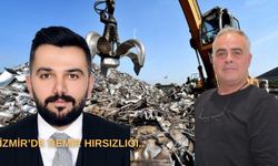 İzmir’de demir hırsızlığı..