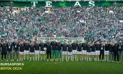 Bursaspor'a büyük ceza!
