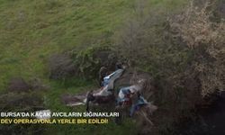 Bursa’da kaçak avcıların sığınakları dev operasyonla yerle bir edildi!