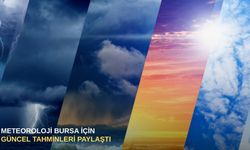 Meteoroloji Bursa için güncel tahminleri paylaştı