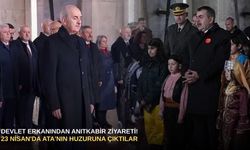 Devlet erkanından Anıtkabir ziyareti! 23 Nisan'da Ata'nın huzuruna çıktılar