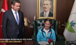 Bursa'da Başkanlık Koltuğu Çocuklara Emanet