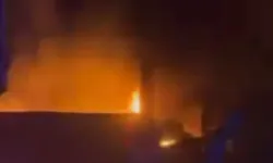 Bursa’da tekstil atölyesi alevlere teslim oldu!