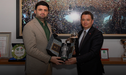 Başkan Erkan Aydın’dan Bursaspor’a tebrik ziyareti