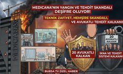 Bursa Medicana'da gizlenen yangın skandalı: "O görüntüler paylaşılırsa sizi yakarız!"