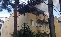 Bursa’da çatıdan yükselen dumanlar paniğe neden oldu!