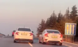 Eskişehir-Bursa yolunda yürekleri ağza getiren manevralar!