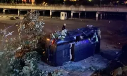 Bursa'da gece yarısı dehşeti: Sıkıştırdığı aracı takla attırıp kaçtı!