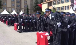 Bursa POMEM'den mezun olan genç polisler görev yerlerine uğurlandı!