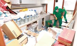 Bursa’da  20 ton çöpün tahliye edildiği o ev mühürlendi!