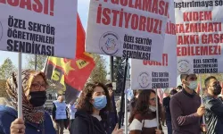 Özel Sektör Öğretmenleri Bursa’da Ayakta: 'Patronların Değil, Öğretmenin Yanında Olun!