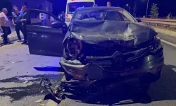 Bursa'da alkollü sürücü kazası! Yaralı kadın hastaneye kaldırıldı