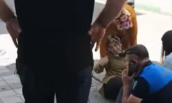 Bursa’da sokak ortasında tehlike! Balkondan kopan beton parçası kadını yaraladı