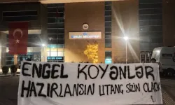 Bursa'da Gemlikspor taraftarından belediye ve TSO binası önünde tarihi protesto!
