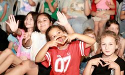 Yazlık sinema coşkusu Başaran mahallesi'nde
