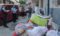 Bursa'daki o adreste skandal görüntü! Ekipler 5 ton çöpü böyle tahliye etti