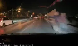 Bursa’da şaşırtan kaza! Otomobilin çarptığı yaya koşarak kaçtı