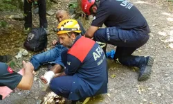 Bursa’da dağda mahsur kalan 2 kişiye ekipler ulaştı!