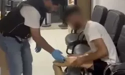 Bursa’da protez bacaklı şüphelinin üzerinden 830 gram metamfetamin çıktı