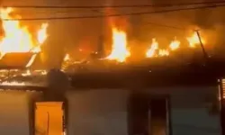 Bursa'da korkutan yangın! Karacabey'de ev alevlere teslim oldu