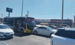 İnegöl'de meydana gelen kazada 1 çocuk yaralandı