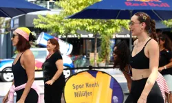 Nilüfer’de açık havada spor buluşması! Hareketlilik Haftası renkli geçti