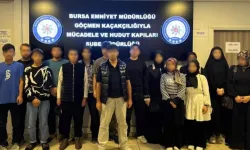 Bursa'da göçmen kaçakçılığı operasyonu! 10 kişi yakalandı