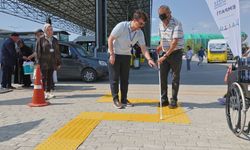 Bursa Büyükşehir Belediyesi’nden Empati Parkuru! Vatandaşlar engelleri deneyimledi