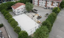 Bursa’da Fen Lisesi’ne 500 metrekarelik yeni spor sahası