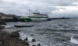 Deniz ulaşımına hava engeli: BUDO'nun 8 seferi iptal edildi