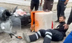 Bursa’da kuryenin önüne çıkan araç kazaya neden oldu!