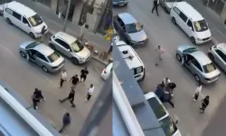 Bursa Osmangazi’de trafik kavgası! Cadde adeta ringe döndü