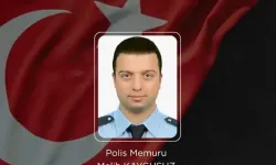 Bursa Emniyetinden Şehit Polis Melih Kaygusuz için taziye mesajı
