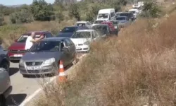 Bursa-Çanakkale yolunda trafik kilitlendi! Yol planlanan saatte açılmadı