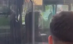 Bursa trafiğinde yol verme gerginliği! O anlar kamerada