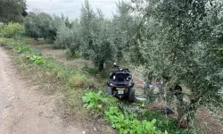 Bursa’da tarlaya savrulan ATV’nin sürücüsü hayatını kaybetti