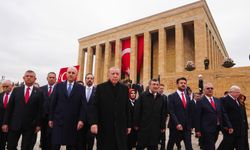 Cumhuriyet’in 103. yılında ilk tören Anıtkabir’de düzenlendi