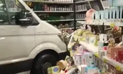 Bursa’da züccaciye mağazasında şaşkına çeviren kaza!