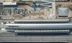 Bursa’nın dev hızlı tren projesinde yeni görüntüler! Şantiyeden paylaşım geldi