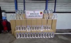 Bursa’da araçtan 1260 litre kaçak etil alkol çıktı!