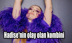 Hadise'nin olay olan kombini