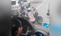 Brezilya'da trafikte motor hırsızlığı